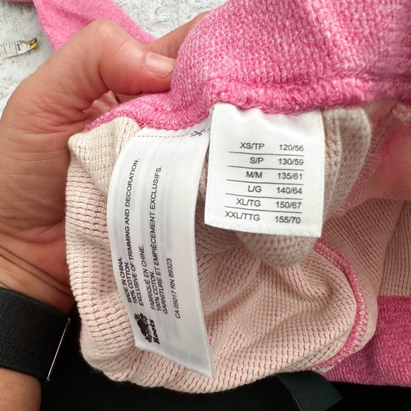 ROOTS Youth Girls Pink Thermal Joggers - Picture 8 of 12